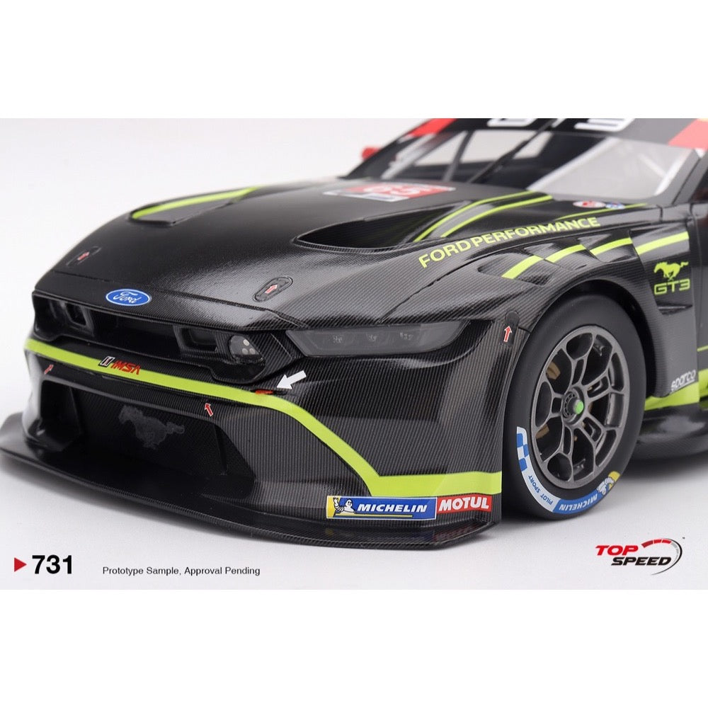 Top Speed 1/18 Ford Mustang GT3 No.65 Ford Multimatic Motorsports 2025 IMSA VIR