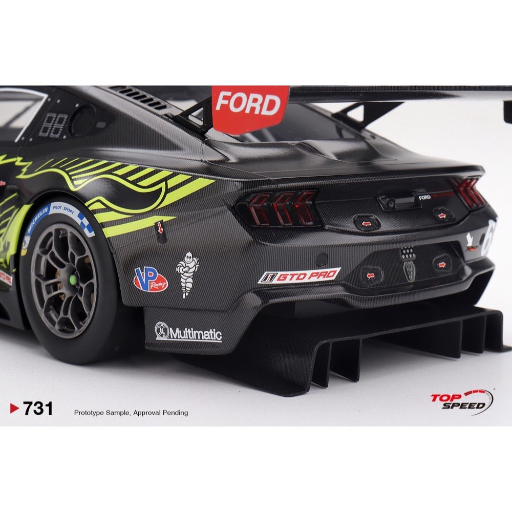Top Speed 1/18 Ford Mustang GT3 No.65 Ford Multimatic Motorsports 2025 IMSA VIR