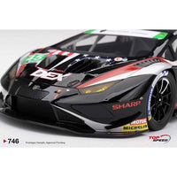 Top Speed 1/18 Lamborghini Huracan GT3 EVO2 No.45 DEX Wayne Taylor Racing 2026 IMSA Laguna Seca Class Winner
