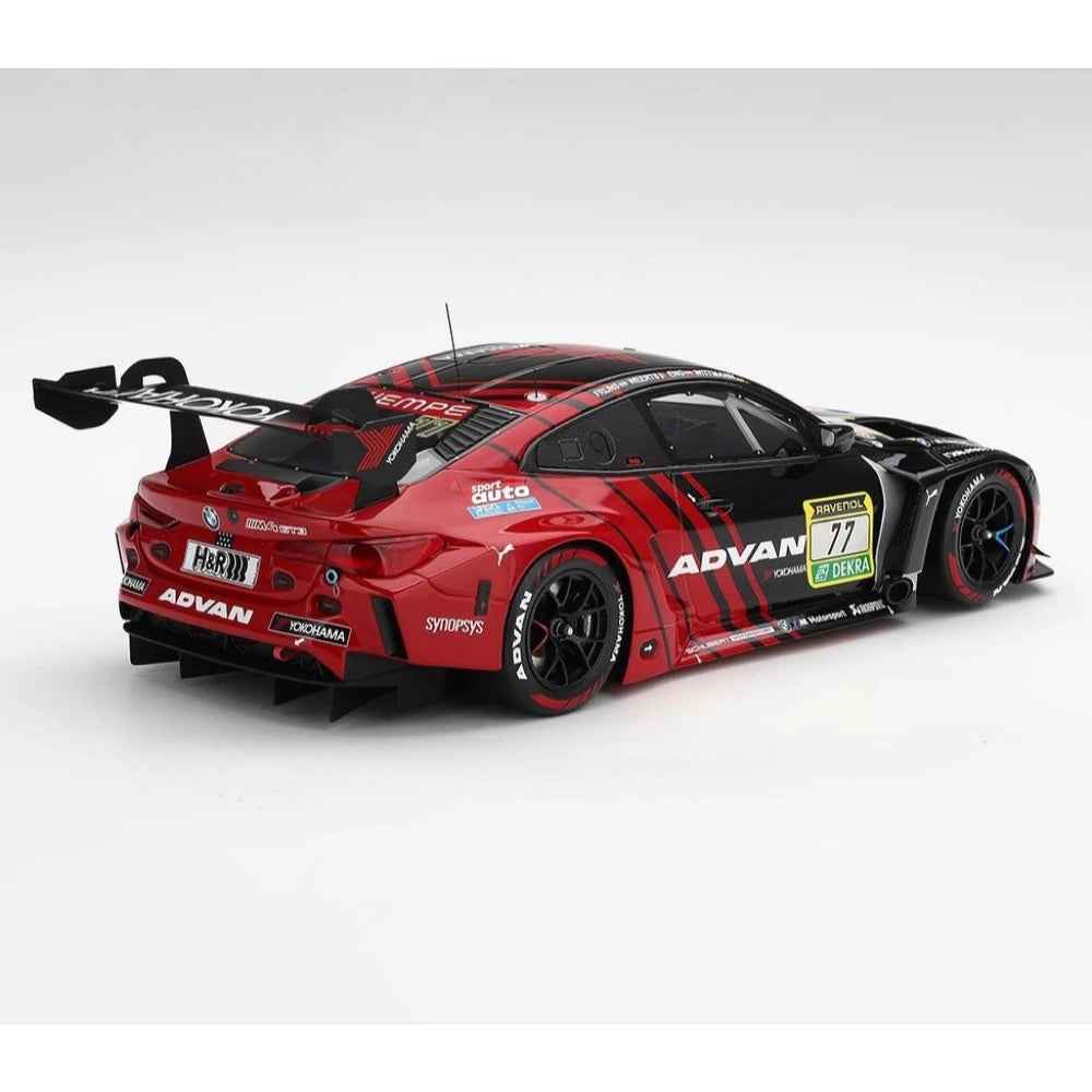 Top Speed 1/18 BMW M4 GT3 EVO No.77 Schubert Motorsport 2026 ADAC Nurburgring 24 Hrs