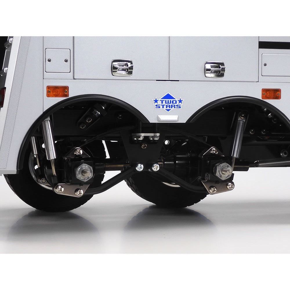 Tamiya 47528 Volvo FH16 Globetrotter 750 8×4 RC Tow Truck (Silver Edition)