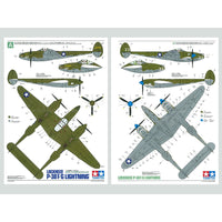 Tamiya 61120 1/48 Lockheed P-38 F/G Lightning