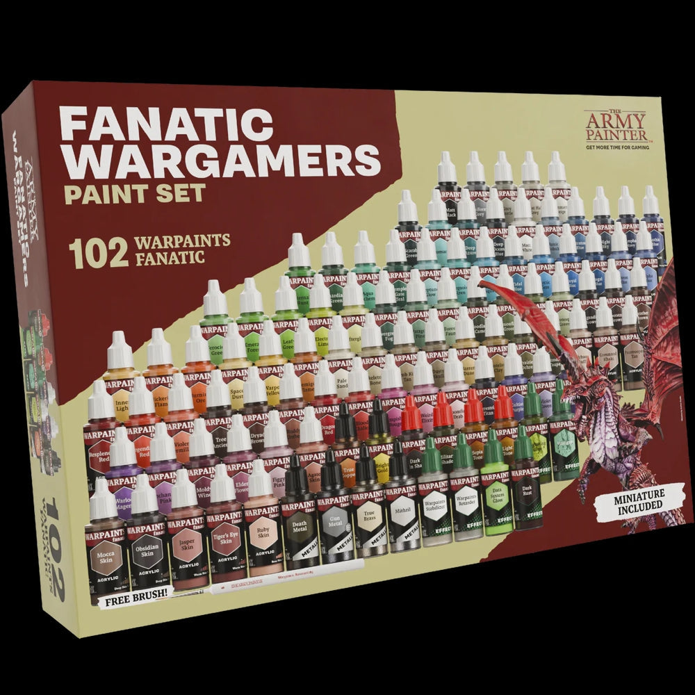 The Army Painter Warpaints Fanatic Wargamers Paint Set