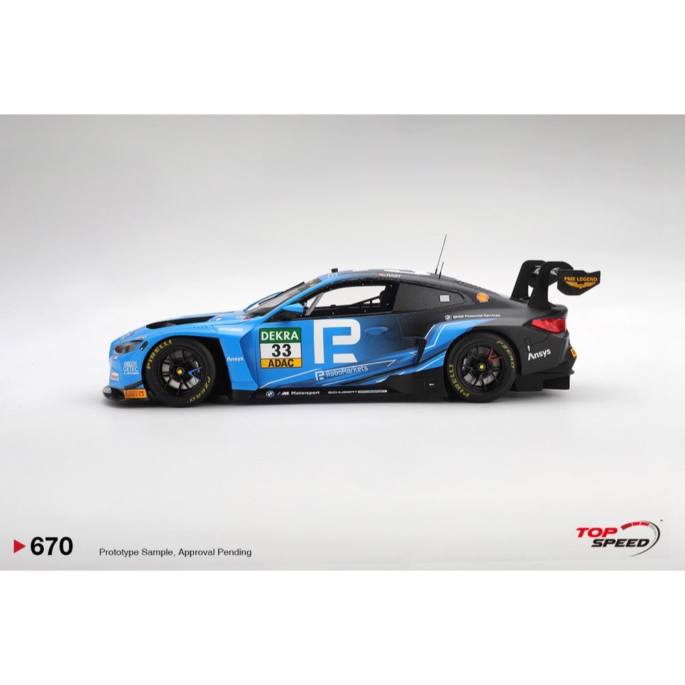 Top Speed 1/18 BMW M4 GT3 EVO No.33 Schubert Motorsport 2025 DTM Zandvoort Race 1 Winner
