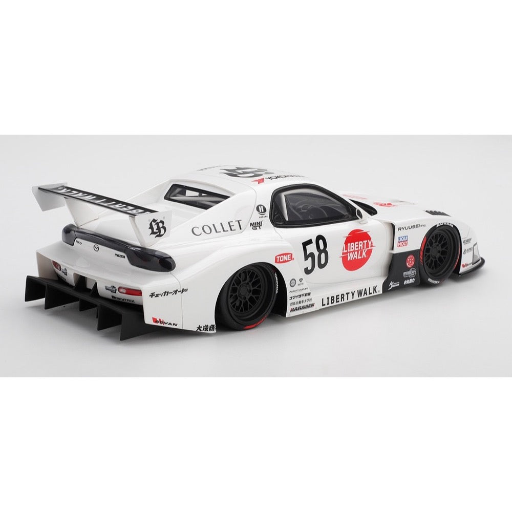 Top Speed 1/18 MAZDA RX-7 LB-Hinomaru