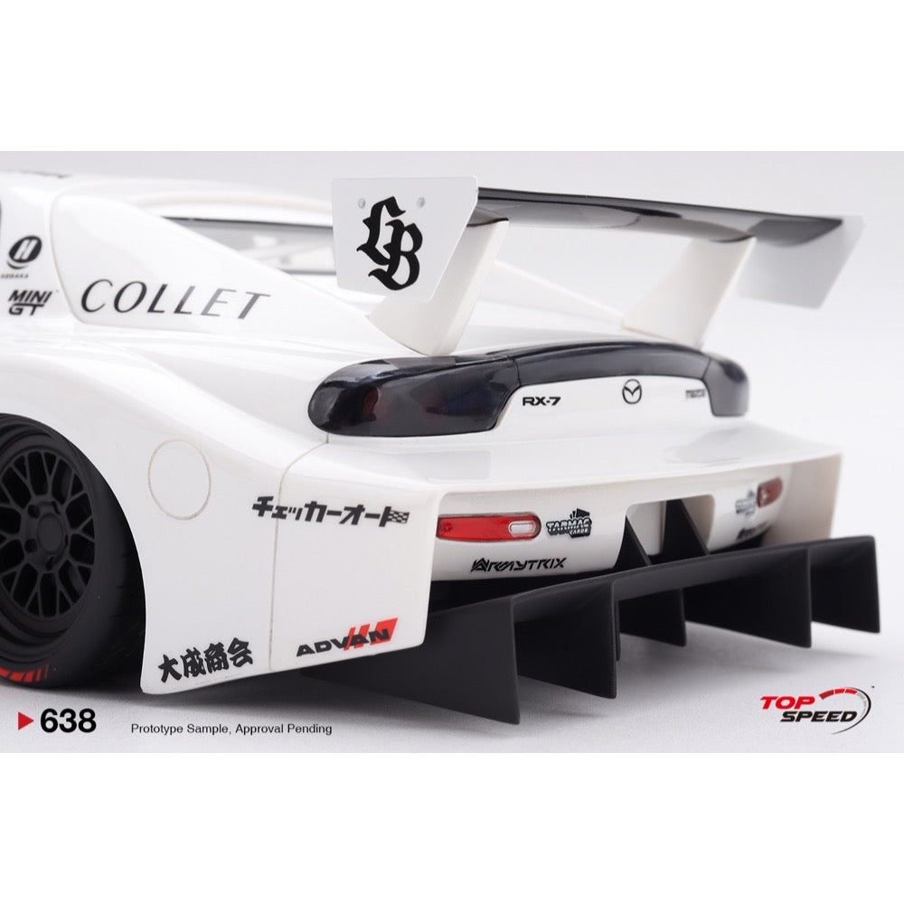 Top Speed 1/18 MAZDA RX-7 LB-Hinomaru