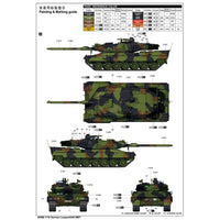 Trumpeter 1/16 German Leopard2A6 MBT Plastic Model Kit