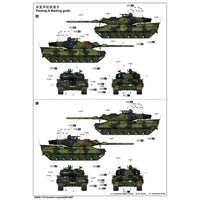 Trumpeter 1/16 German Leopard2A6 MBT Plastic Model Kit