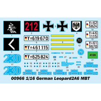 Trumpeter 1/16 German Leopard 2A6 MBT