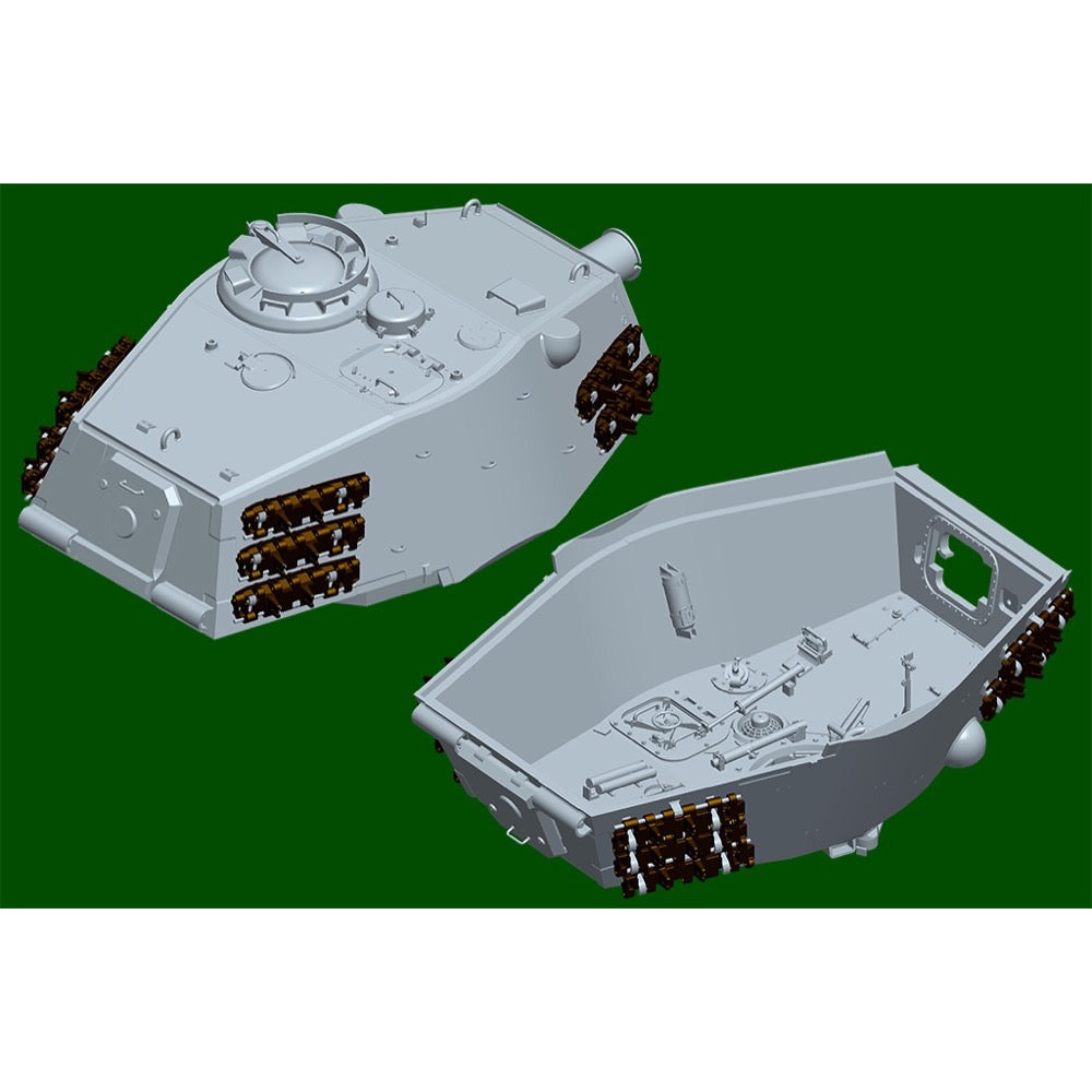 Trumpeter 1/16 Pz.Kpfw.VI Sd.Kfz.182 Tiger II (Henschel 105mm) Plastic Model Kit
