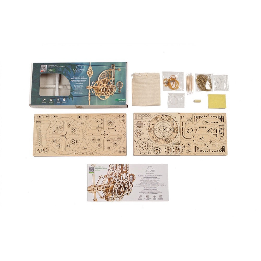 Ugears 70154 Aero Clock 320pc