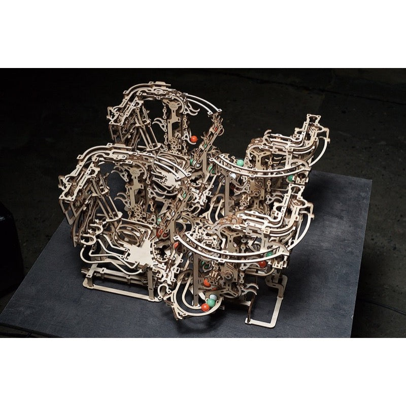 Ugears 70156 Marble Run Chain Hoist 400pc