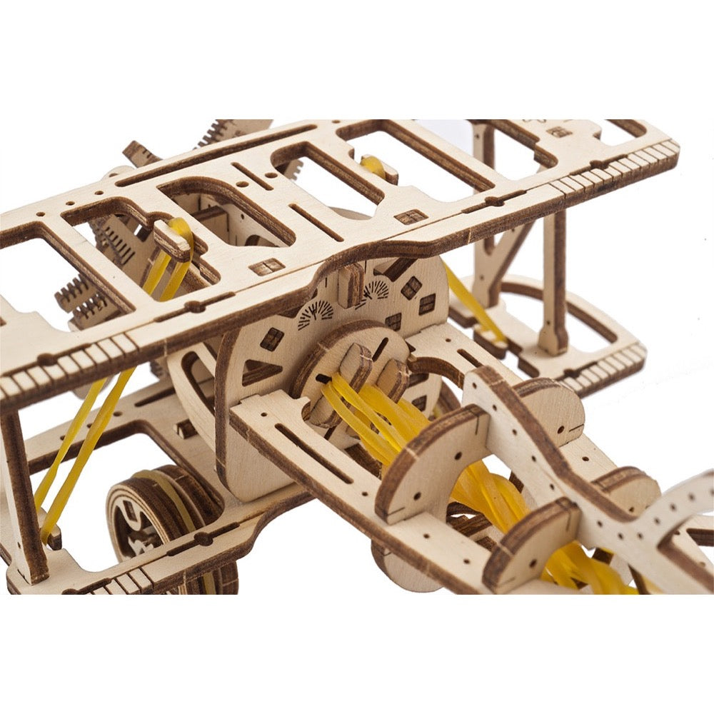 Ugears 70159 Mini Bi-Plane 84pc