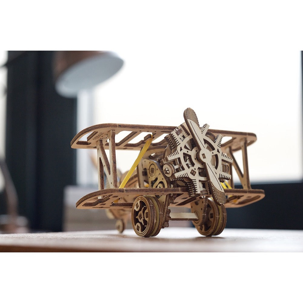 Ugears 70159 Mini Bi-Plane 84pc