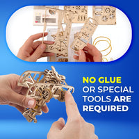 Ugears 70159 Mini Bi-Plane 84pc