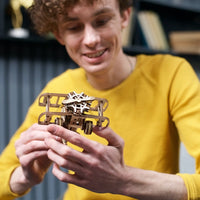 Ugears 70159 Mini Bi-Plane 84pc