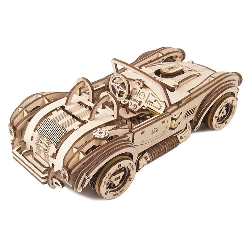 Ugears 70161 Drift Cobra Racing Car 370pc