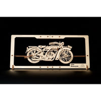 Ugears 70194 Moto Indie 2.5D Puzzle 42pc