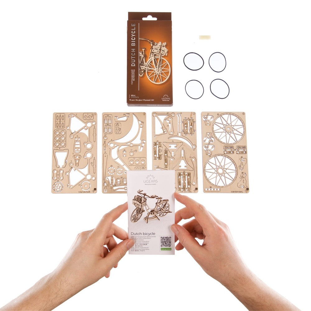 Ugears 70251 Dutch Bicycle 73pc