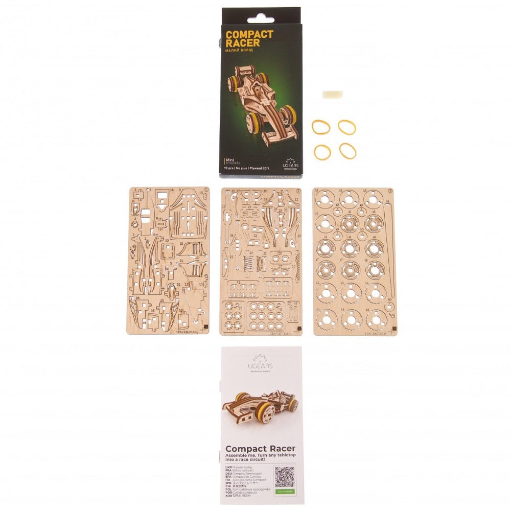 Ugears 70252 Compact Racer 90pc
