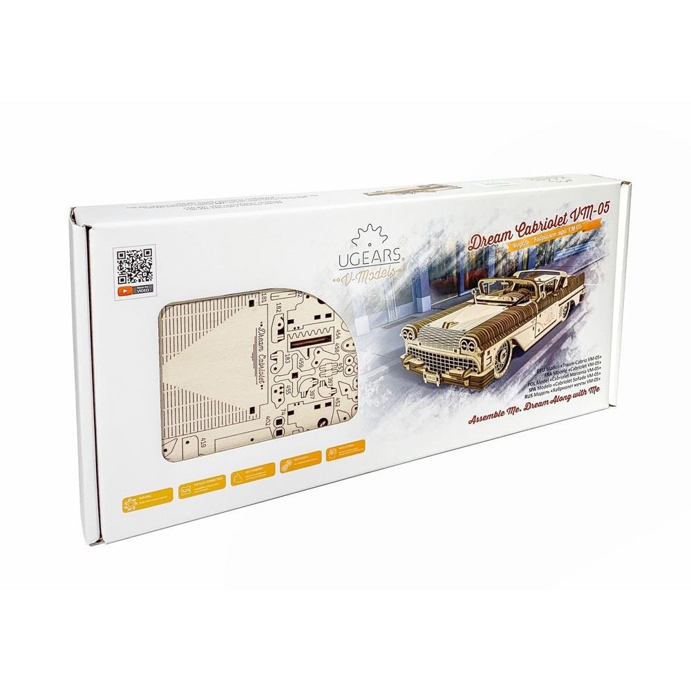 Ugears 70073 Dream Cabriolet 739pc