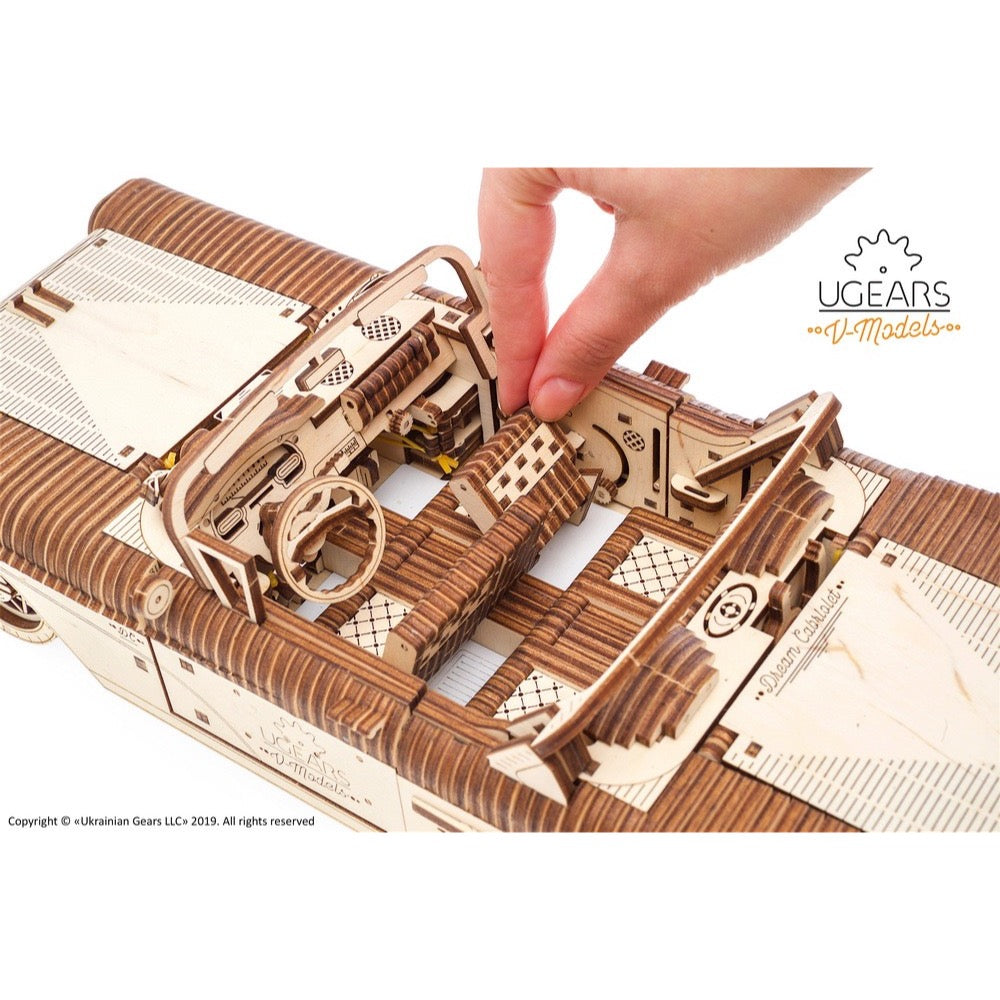 Ugears 70073 Dream Cabriolet 739pc
