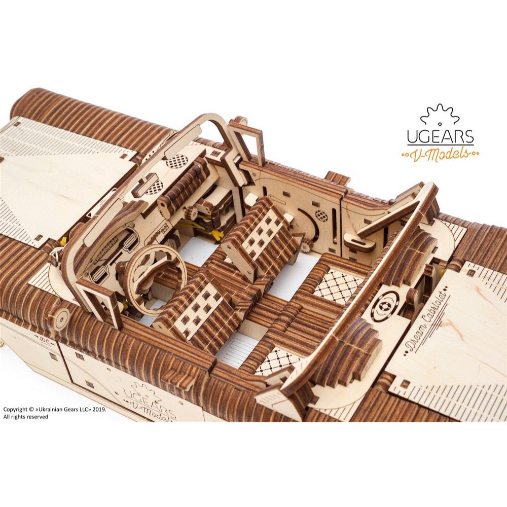 Ugears 70073 Dream Cabriolet 739pc