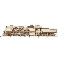 Ugears 70058 V-Express Steam Train and Tender