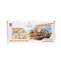 Ugears 70058 V-Express Steam Train and Tender
