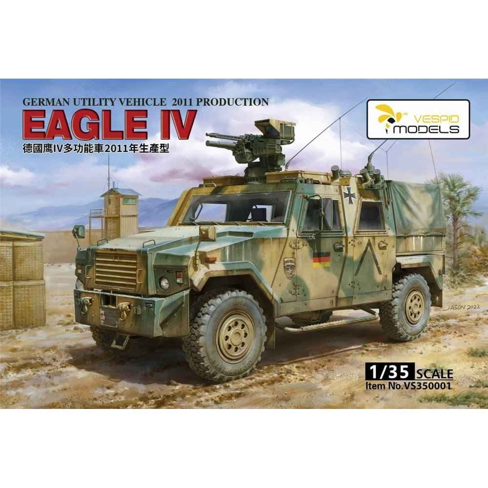 Vespid Models 350001S 1/35 German Eagle IV Utility Vehicle 2011 Production