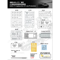 Vespid Models VS720010 1/72 Sdkfz.173 Jagdpanther G1 Late Production