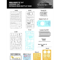 Vespid Models 720014 1/72 Leopard 2A7 German Main Battle Tank
