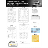 Vespid Models VS720017 1/72 Centurion Mk.5/1 - 4. RTR British Main Battle Tank