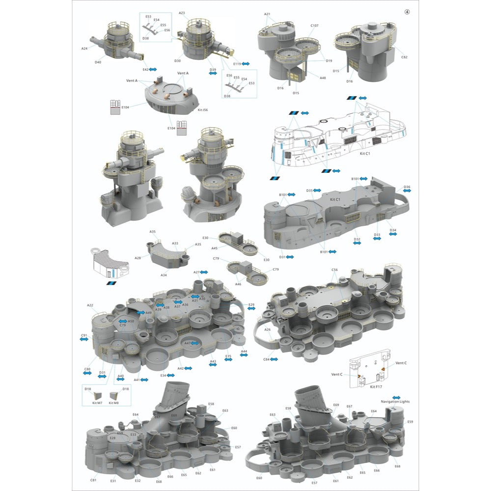 Veryfire BELBV350902AD 1/350 IJN Yamato Advanced Version