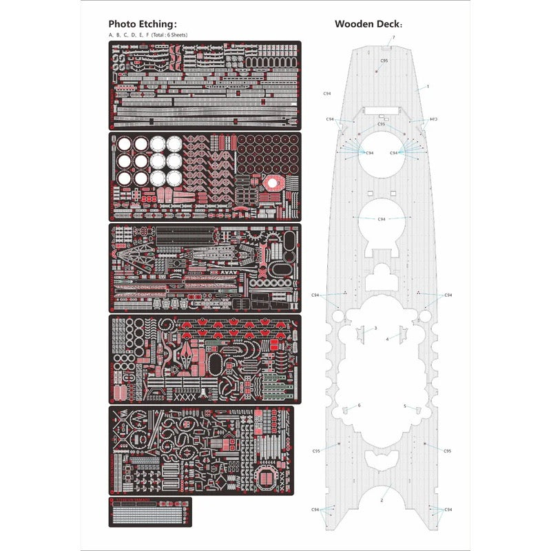 Very Fire BELBV350902DX 1/350 IJN Yamato Deluxe Version 4580702177409