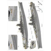 Very Fire BELBV350902DX 1/350 IJN Yamato Deluxe Version 4580702177409