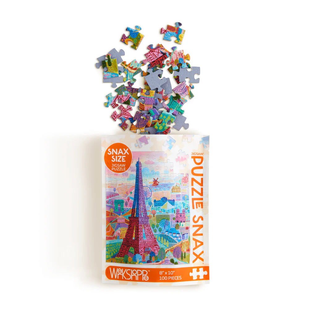 Werkshoppe Paris 100pc Snax Jigsaw Puzzle