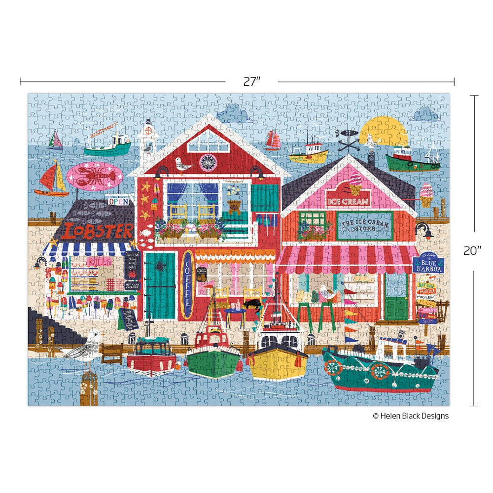 WerkShoppe Blue Harbour 1000pc Jigsaw Puzzle