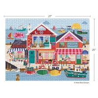 WerkShoppe Blue Harbour 1000pc Jigsaw Puzzle
