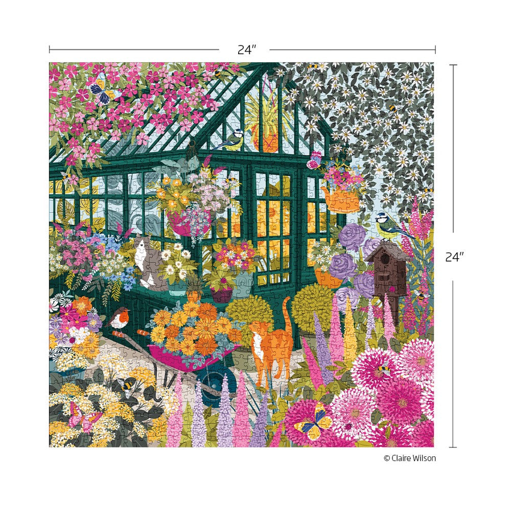 WerkShoppe Spring Greenhouse 1000pc Jigsaw Puzzle