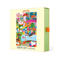 WerkShoppe Cat Nap Stories 500pc Jigsaw Puzzle