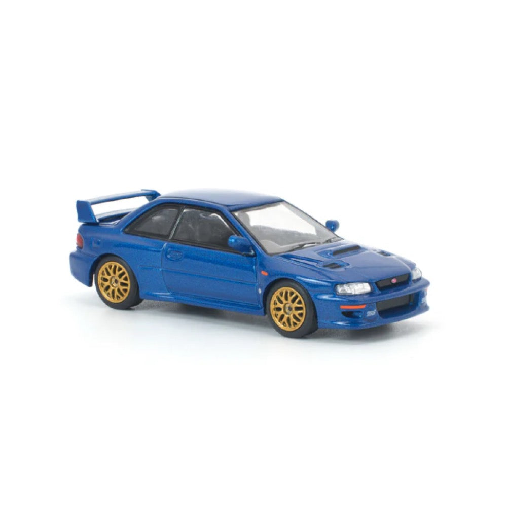 Works Model 1/64 Subaru Impreza 22B STI Blue