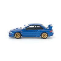 Works Model 1/64 Subaru Impreza 22B STI Blue