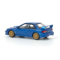 Works Model 1/64 Subaru Impreza 22B STI Blue