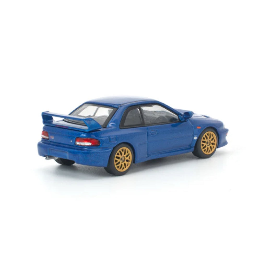 Works Model 1/64 Subaru Impreza 22B STI Blue
