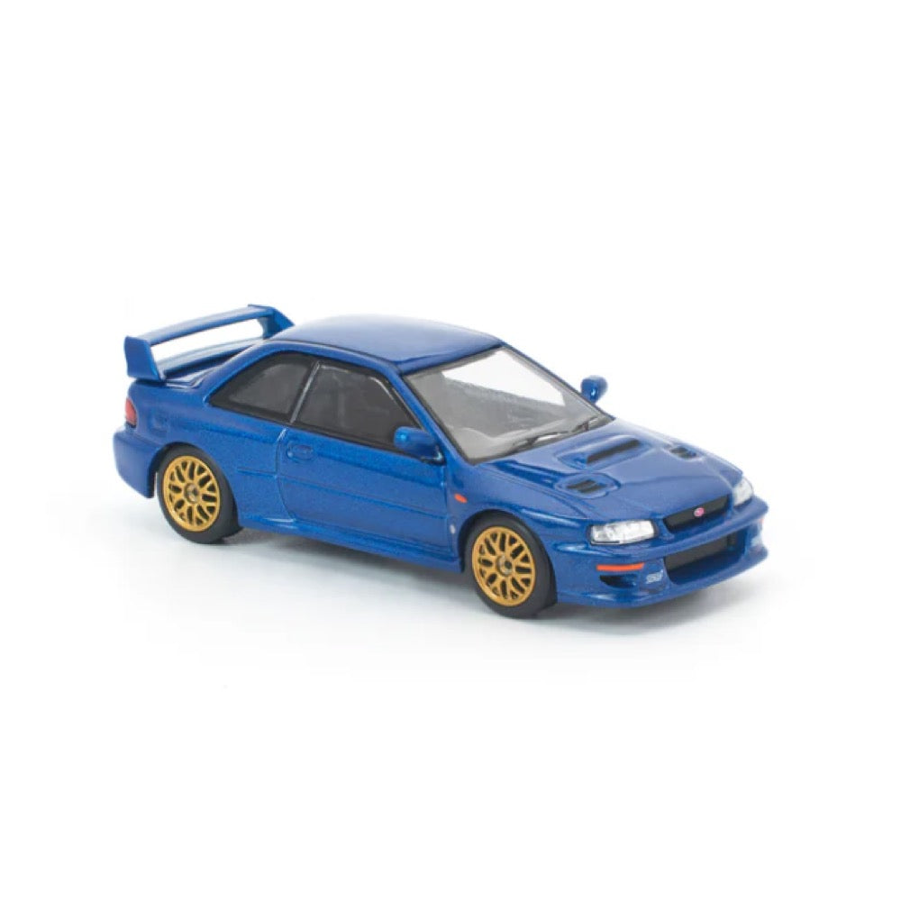 Works Model 1/64 Subaru Impreza 22B STI Blue