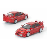 Works Model 1/64 Mitsubishi Lancer Evolution Vi Tommi Makinen Red