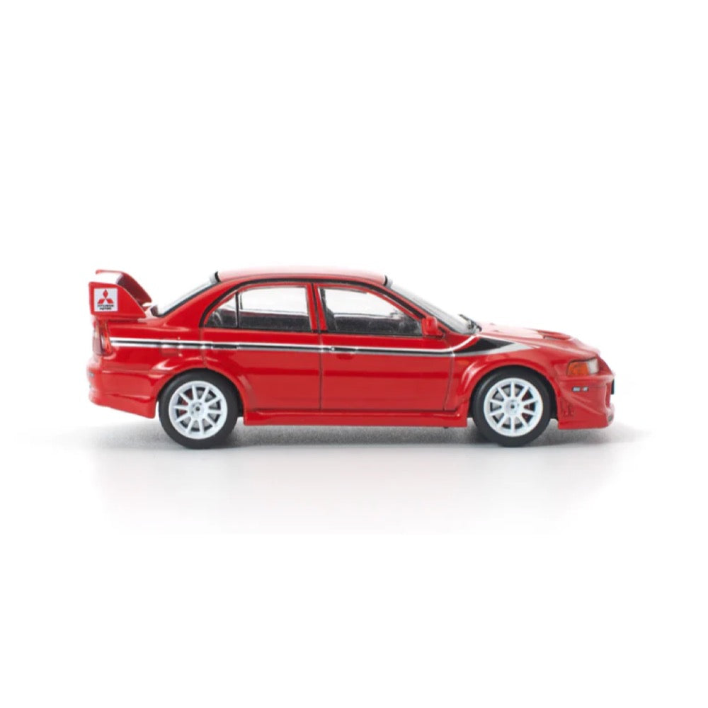Works Model 1/64 Mitsubishi Lancer Evolution Vi Tommi Makinen Red