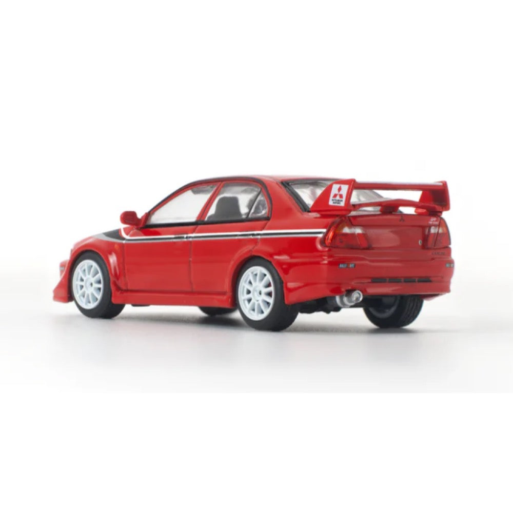 Works Model 1/64 Mitsubishi Lancer Evolution Vi Tommi Makinen Red