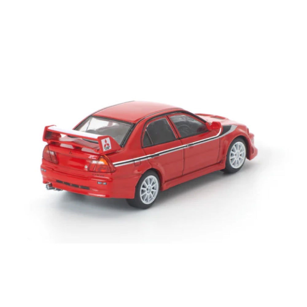 Works Model 1/64 Mitsubishi Lancer Evolution Vi Tommi Makinen Red
